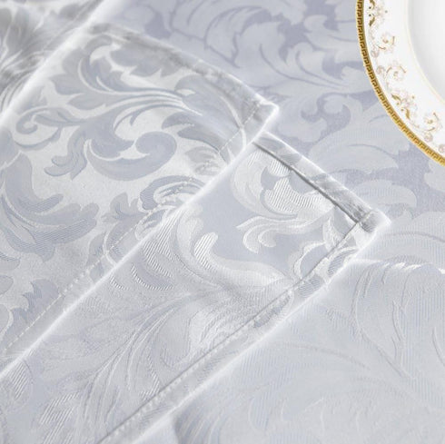 Tektrum 60 X 120 inch Rectangular Damask Jacquard Tablecloth Table Cover - Waterproof/Spill Proof/Stain Resistant/Wrinkle Free/Heavy Duty - Great ...