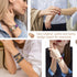 Ladies Watches for Women - Boho Hippie Womens Watches, PU Leather Woven Rainbow Watch...