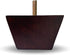 Elegent Upholstery 2" Solid Wood Small Tapered Pyramid Walnut Finish Sofa/Chair/Ottoman Wood Furniture Legs - Set of 4...