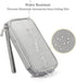 Electronic Organizer Small Travel Cable Organizer Bag, Digital Gadget Organizer Case, Waterproof Travel Gear Storage Carrying Sleeve Pouch for Cab...