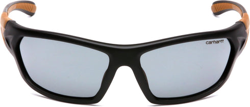 Carhartt CHB220DCC Carbondale SAFETY Glasses, Black/Tan Frame, Gray Lens...