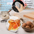 Uiifan 1 Piece Hexagonal Plastic Candy Jar with Lid Cookie Jar Clear Hexagonal Candy Containers for Snacks, Cookies, Dog Food, Craft and Sewing Su...