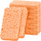 12 - Pack Non-Scratch Scrub Sponges - Sponges for Dishes and Washing Dishes, Cleaning Sponges for Kitchen Home and More?Orange?...