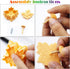 Cake Leaves Baking Pie Crust Cutters Set of 4 Random Color...