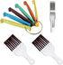4 Pcs Air Conditioner Fin Cleaner Set Include 2 Pcs Fin Comb Condenser 2 Pcs Coil Cleaning Brush Condenser Fin Straighteners Stainless Steel Radia...