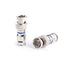 THE CIMPLE CO BNC Compression Connector for RG6 Coaxial Cable - Pack of 10 - Solid Construction with High Grade Metals - Male BNC Connectors for C...