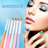 6Pcs Nail Art Brush Set, Gel Polish Acrylic Nails Painting Brush Dotting Pen Liner Brushes Double-Ended Fingernail Design Tools Kit Manicure Drawi...