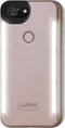 LuMee Duo Cell Phone Case for iPhone 8 (also fits iPhone 7), Illuminated LED, The Original and Authentic Celebrity Endorsed Light Up Case - Rose M...