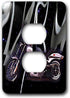 3dRose lsp_145_6 Picturing Harley Davidson Motorcycle Light Switch Cover...
