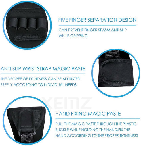 Fingers Support Training Brace, Stroke Rehab Arthritis Gloves, Thumb Wrist Injury Recovery Splint, Finger Separator Hand Orthotics Carpal Tunnel, ...