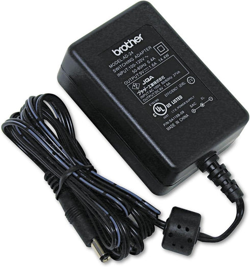 Brother PowerPayless.com 9V AC Adapter Replace AD-24 AD24 AD-24ES AD24ES for Brother P-Touch Label Printer...