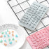 Verdental Silicone Letter Molds and Number Candy Molds Set of 2 Chocolate Molds Non-stick Gummy Molds Happy Birthday Cake Decorations Ice Molds (B...