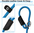 3pcs Slip Lead Dog Leash, 5 FT Slip Leads for Dogs, Dog Training Leash Dog Leash with Padded Handle, Strong Nylon Rope Leash, Adjustable Dog Slip ...