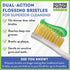 MOUTHWATCHERS Dr Plotkas Extra Soft Flossing Toothbrush Manual Soft Toothbrush for Adults | Ultra Clean Toothbrush | Good for Sensitive Teeth and ...