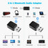 Upgrade USB Bluetooth 5.0 Car Bluetooth Receiver and Transmitter with Mode Switch RCA,Aux Bluetooth Adapter USB to 3.5mm Jack Wireless Music Audio...
