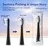 Toothbrush Heads Replacements for Water-Pik Sonic Fusion and Sonic Fusion 2.0, SF01, SF02, SF03 & SF04, Transparent Bristles, Original Shape with ...