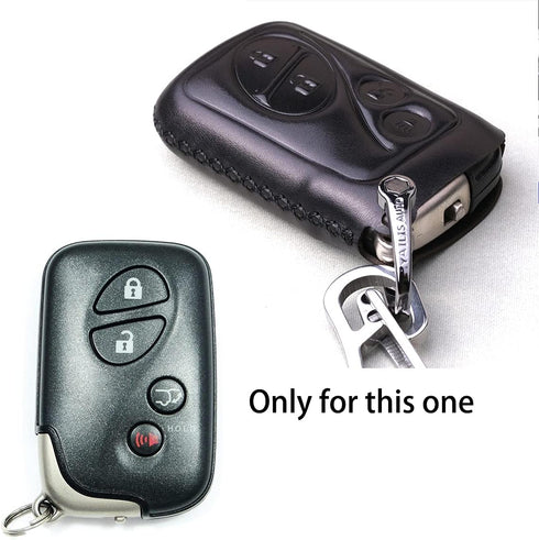 Italian Leather Key Fob Cover Case holder compatible with Lexus ES RX GX GS KS RX350 GX460 ES350 GS ISC IS LS...