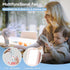 Mini Handheld Fan,4 Speed Adjustable Portable Battery Operated Fans,USB Rechargeable Desk Fan with Mirror,Max 20 Hrs Hand Fan For Travel Office Ou...