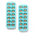 JUXINDA My Water Broke Baby Shower Game - 36 1.2 Inch Tiny Plastic Babies, 2 Ice Cube Trays for Baby Shower Ice Cube Games (Latin)...