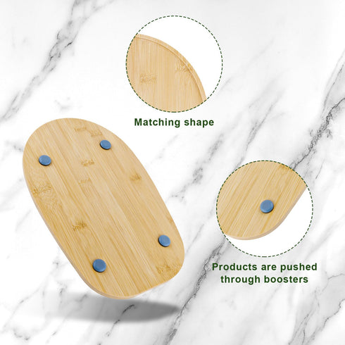 Mixer Sliding Mats for Stand Mixer, Waterproof Kitchenaid Mixer Slider Mat Wood Mixer Mover Mat Slide Pad for Mixer with 5-8 Qt Mixer and Mixer Ap...