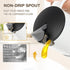 Vucchini Oil Dispenser Olive Oil Dispenser Bottle Set 10 oz for Kitchen Cooking - Auto Flip Condiment Container With Leakproof Vinegar Glass Cruet...
