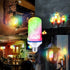 LED Flame Effect Fire Light Bulbs (2 Pack), Flame Christmas Decor 4 Modes Flickering Fire Simulated Lamps, E26 Base Energy Efficient LED Bulb for ...