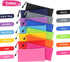 Tamaki 12 Pack Zipper Pencil Pouch Pencil Bags, Zipper Pencil Pouches Bulk, Waterproof Pencil Case, for Organizing Storage Office Supplies Bills C...