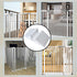 6-piece pet gate fence support feet plastic triangular isolation fence reinforcement accessories freestanding dog gate fence panel Suitable for co...