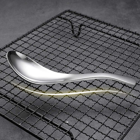 Stainless Steel Spoon, Soup Spoon, Coffee Spoon, Desert Spoon, etc. Light Weight and Small Size Especially Suitable for Toddlers, Children, Espres...