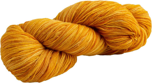 Knit Picks Stroll Hand Painted Merino Wool Yellow Sock Yarn (Poppy Field Tonal)...