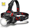 Rechargeable Super Bright LED Headlamps - Mechanical Rotational Zoom, 90°Angle Adjustable, USB Head Lamp with Power Bank - High Lumen - Waterproof...