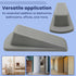 Door Stoppers for Bottom on Floors - for Carpet, Tile, Concrete & Wood - Holds Open & Prevents Lock-Outs - Home Improvement Accessories - Pack of ...