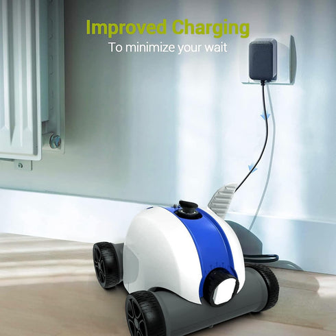 2-Prong 12.6V AC Adapter Compatible with Summer Waves P56000024 11.1V 2600mAh 11.1VDC Lithium-ion Battery Robotic Cordless Rechargeable Swimming P...