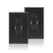 Coby USB Charger Wall Outlet Dual High Speed 4.0 Amp USB Ports with Smart Chip,15A/125V TR Tamper Resistant Receptacle Electrical Outlet, Pack of ...