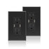 Coby USB Charger Wall Outlet Dual High Speed 4.0 Amp USB Ports with Smart Chip,15A/125V TR Tamper Resistant Receptacle Electrical Outlet, Pack of ...