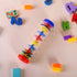 2 Pack Rainmaker Rain Stick Musical Instrument for Babies, Toddlers and Kids, 8 Inch Rainfall Rattle Tube Rainstick Shaker Toy...