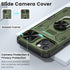 Caka for iPhone 14 Plus Case, 14 Plus Case with Camera Cover & Kickstand, Built-in 360°Rotate Ring Stand Magnetic Magnet Protective Phone Case Cov...
