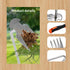 2 Pack Weeding Tools, Portable Garden Weeder Puller Tool, 4 Teeth Stainless Steel Hand Weeder for Vegetable Gardening Backyard Farm Planting & Upr...