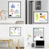 MaxGear Double-Sided Dry Erase Board for Wall, 16"x12" Hanging Whiteboard, Small White Board with 3 Markers&4 Magnets, Portable for Students - Pla...