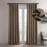 HPD Half Price Drapes - Faux Linen Curtains for Living Room (1 Panel) - 50W X 84L - Textured Room Darkening Curtains for Bedroom 84 Inches Long - ...