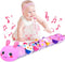 KMUYSL Baby Toys 0 to 12 Months, Musical Stuffed Animal Toys for 0-3-6-12 Months, Soft Sensory Toys with Crinkle and Rattles, Infant Tummy Time To...