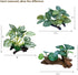 Artificial Fish Tank Plants Silk Aquarium Plant Aquatic Water Grass Foreground Decor (3PCS Green Grasses)...
