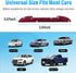 4 PCS Bling Car Door Handle Scratch Protectors, Auto Rhinestone Anti-Collision Strip, Vehicle Side Rear View Mirror Edge Guard, Universal Exterior...