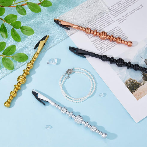DICOSMETIC 4Pcs 4 Colors Bracelet Helper Tool Plastic Hand Bracelet Helpers Watch Clasp Helper Buddy Jewelry Helper Jewelry Wearing Tool for Watch...