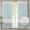 Madison Park Window Curtain Single Panel Faux Silk, Elegant Pleats, Rod Pocket Curtains for Living Room Privacy, Room Darkening Window Curtain for...
