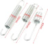 uxcell 3 in 1 Ring Metal Motorcycle Kickstand Spring Silver Tone...