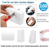 Magic Cleaning Sponges Eraser, 100 Pack Premium Melamine Sponge Foam Cleaning Pads, Dish Sponges, White Household Cleaning Scrub Sponge for Kitche...