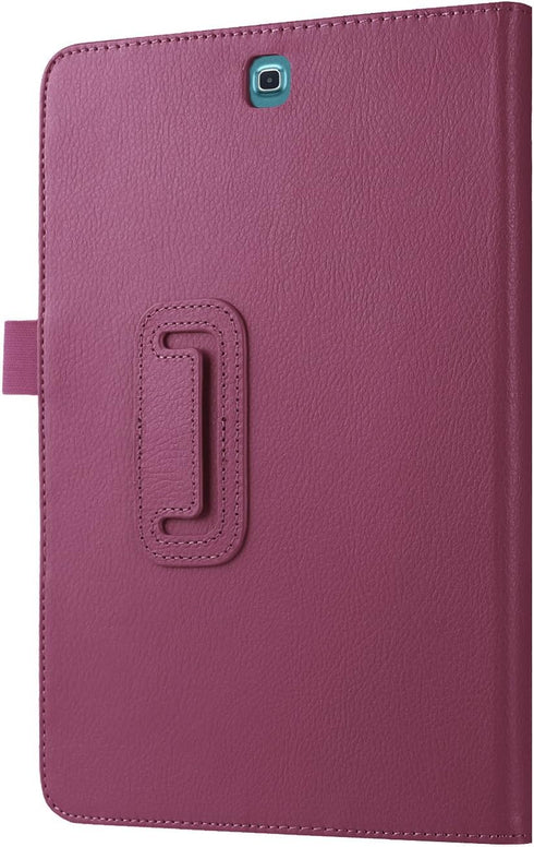 Asng for Samsung Galaxy Tab A 8.0 2015 Case - Slim Folding Cover Case with Auto Wake/Sleep and Stylus Pen Loop for Galaxy Tab A 8.0 Tablet SM-T350...