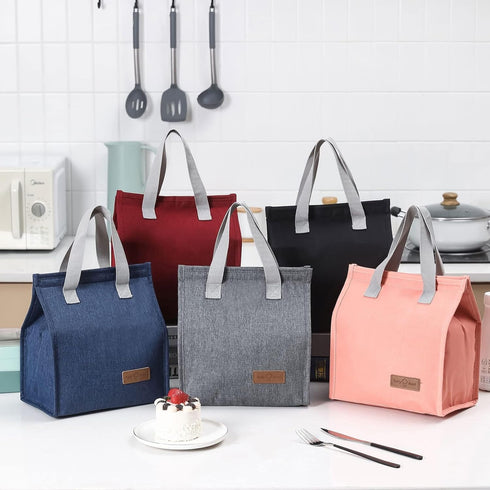 TELLUMO Lunch bag, Insulated Lunch Bag for Women Men Large Lunch Box Container Reusable Leakproof Tote for Office, Work, School, Beach or Travel (...