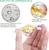 Pill Organizer,Pill Pouches Clear Plastic Pill Bags Self Sealing Travel Medicine Organizer Storage(1-Organge Flower)...
